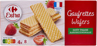 Gaufrettes goût fraise