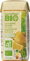 100% PUR JUS ORANGE Sans pulpe