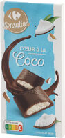 CORAZÓN de Coco CHOCOLATE NEGRO