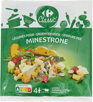 Légumes pour MINESTRONE