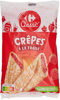 Crêpes à la fraise