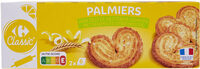 Palmiers Aux zestes de citron confits
