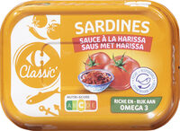 Sardines sauce à la harissa