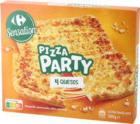 Pizza Party 4 quesos