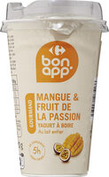 Yaourt à Boire - Mangue & Fruit de la Passion