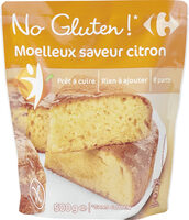 Moelleux saveur citron