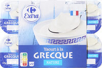 Yaourt à la GRECQUE NATURE