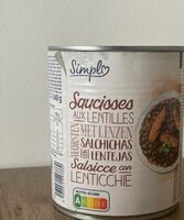 Saucisses aux lentilles