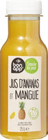 Jus d’ananas et Mangue