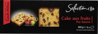 Cake aux fruits pur beurre