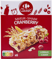 Saveur cranberry