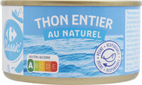 Thon entier au naturel