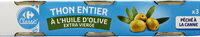 Thon entier à l'huile d'olive extra vierge