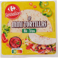 8 Mini tortillas