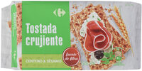 Pan crujiente con sésamo