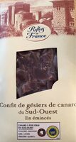 Confit de gesiers de canard du Sud-ouest