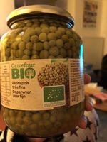 Petits pois très fins