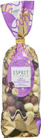 Œufs céréales croustillantes chocolat lait, noir, blanc