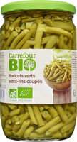 Haricots verts extra fins Coupés