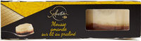 MOUSSE AMANDE sur lit de praliné