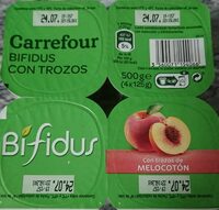 Yogur bifidus con trozos