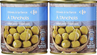 Olives à la farce à l'anchois