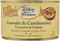 Cassoulet de Castelnaudary au jarret de porc et à la saucisse de Toulouse