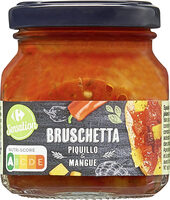 Bruschetta piquillo & mangue