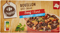 BOUILLON GOÛT Boeuf DEGRAISSE*