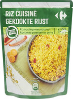 Riz Aux légumes & curry