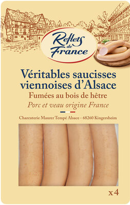 Véritables saucisses viennoises d'Alsace