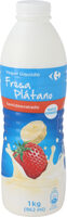 Yogur Liquido Fresa Y Platano