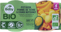 Potiron, Pomme de terre et Courge Butternut