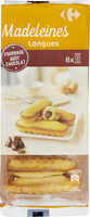 Madeleines longues Cœur saveur chocolat