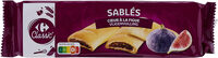Sablés Coeur à la figue