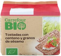 Tartines au seigle