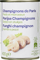 Champignons de Paris pieds et morceaux
