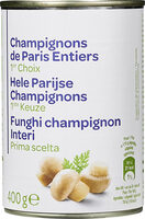 Champignons de paris entiers