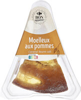 DESSERT Moelleux aux pommes Caramel beurre salé