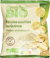 Pétales soufflés au Quinoa