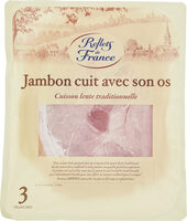 Jambon cuit avec son os