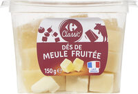 Dés de meule fruitée