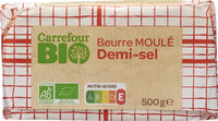 Beurre moulé demi-sel