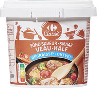 Fond saveur VEAU Dégraissé*