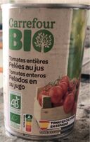 Tomates entières Pelées au jus