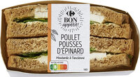 Poulet pousses d'epinard