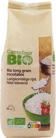 Riz long grain incollable