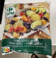 Légumes du soleil grillés avec pommes de terre