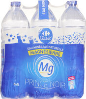 Eau minérale naturelle magnésienne source prince noir