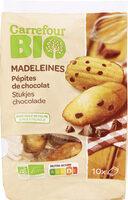 Madeleines pépites de chocolat